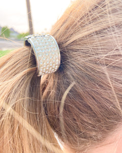 Mother of Pearl Ponytail Holder
