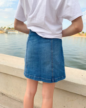 Load image into Gallery viewer, Leaves Are Falling Denim Skirt
